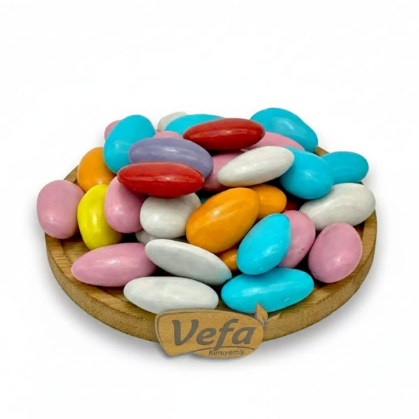 Renkli Badem Şekeri